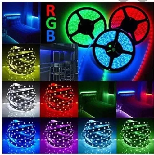 Cinta Multicolor Led Luces Rgb Luz 10Mts